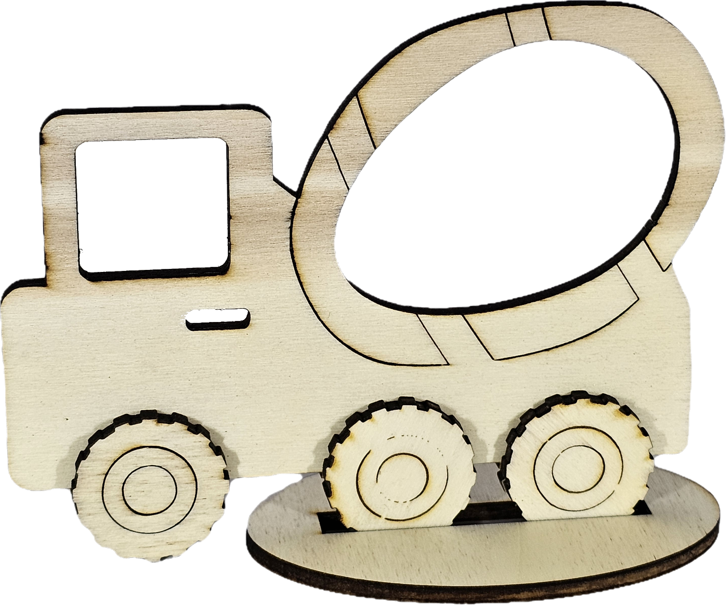 Betonmischer LKW Ü-Ei Halter