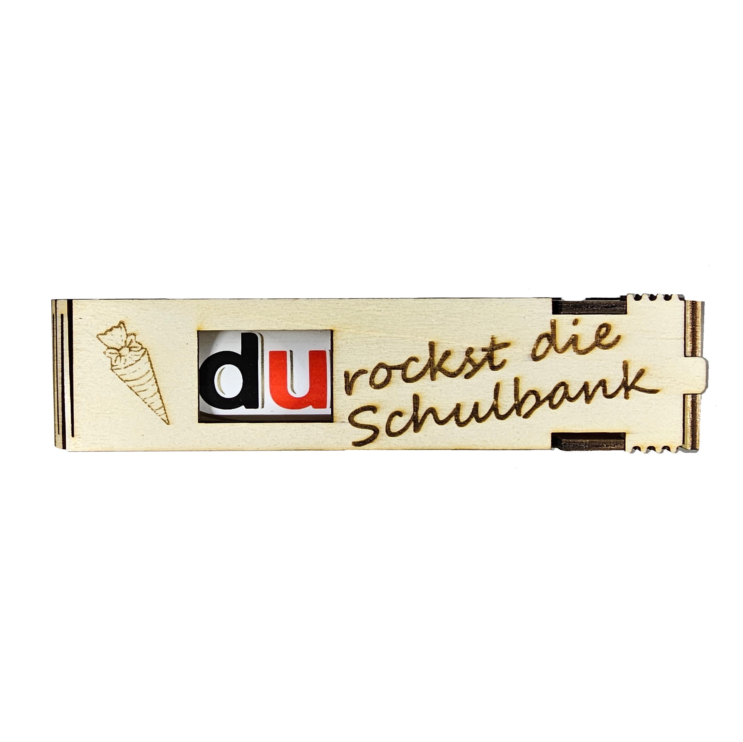DupLove Holzbox individuelle Geschenkidee